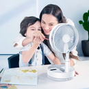Ventilador de Mesa Retráctil Portátil Recargable - imagen 2